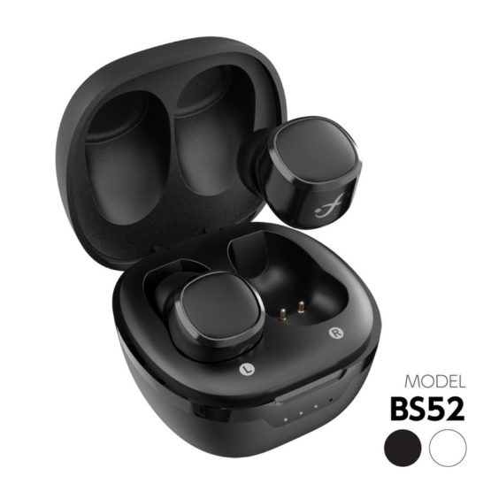 完全ワイヤレスイヤホン AAC対応 Bluetooth Ver5.0 テレワーク マイク付き BS52モデル