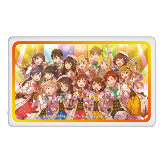 THE IDOLM@STER FIVE STARS!!!!! モバイルバッテリーC 6800mAh USB-A 2ポート BN-L96U-C アイドルマスター