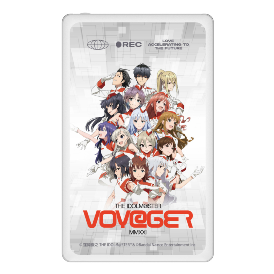 THE IDOLM@STER FIVE STARS!!!!! モバイルバッテリーD 6800mAh USB-A 2ポート BN-L96U-D アイドルマスター