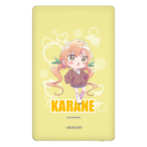 君のことが大大大大大好きな100人の彼女 モバイルバッテリー 6800mAh 院田 唐音 イエロー 合計最大2.4A出力 USB-C 1ポート USB-A 1ポート BN-L96UZY-HK