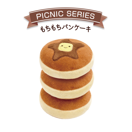 ペット用品 犬用玩具 ぬいぐるみ ノーズワーク もちもちパンケーキ